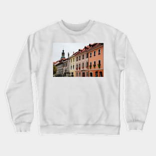 Mark of Mary Statue in Skofja Loka Crewneck Sweatshirt